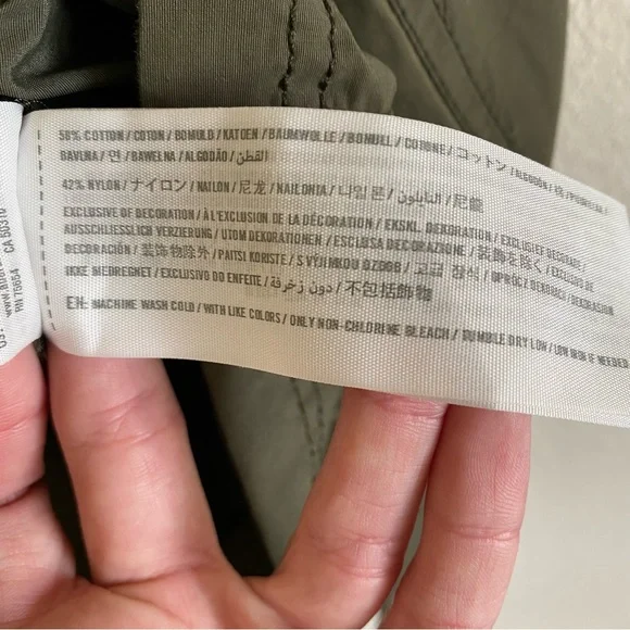 Abercrombie & Fitch Military Parka Jacket Size L - Picture 15 of 15